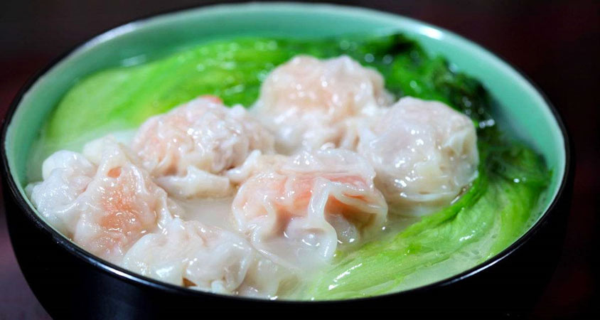 粤式云吞面汤